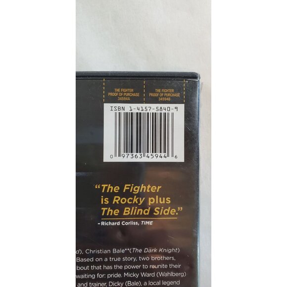 The Fighter - DVD Wide Screen - Mark Wahlberg Christian Bale - Picture 3 of 3